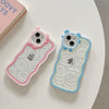 Cute Wavy Smile Face iPhone Cases for Series 14 13 12 11 X Xs XR Pro Max