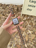 Fashion Nylon with Rose Gold Buckle Apple Watch Bands for iWatch All Series