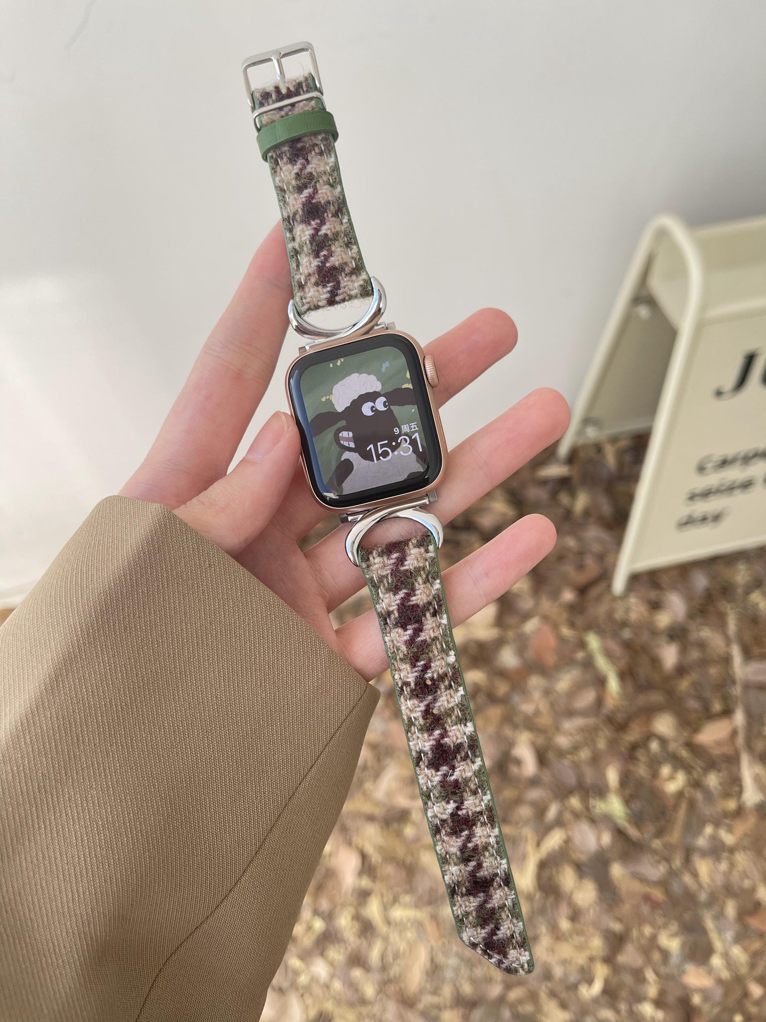 Fashion Nylon with Silver Buckle Apple Watch Bands for iWatch All Series