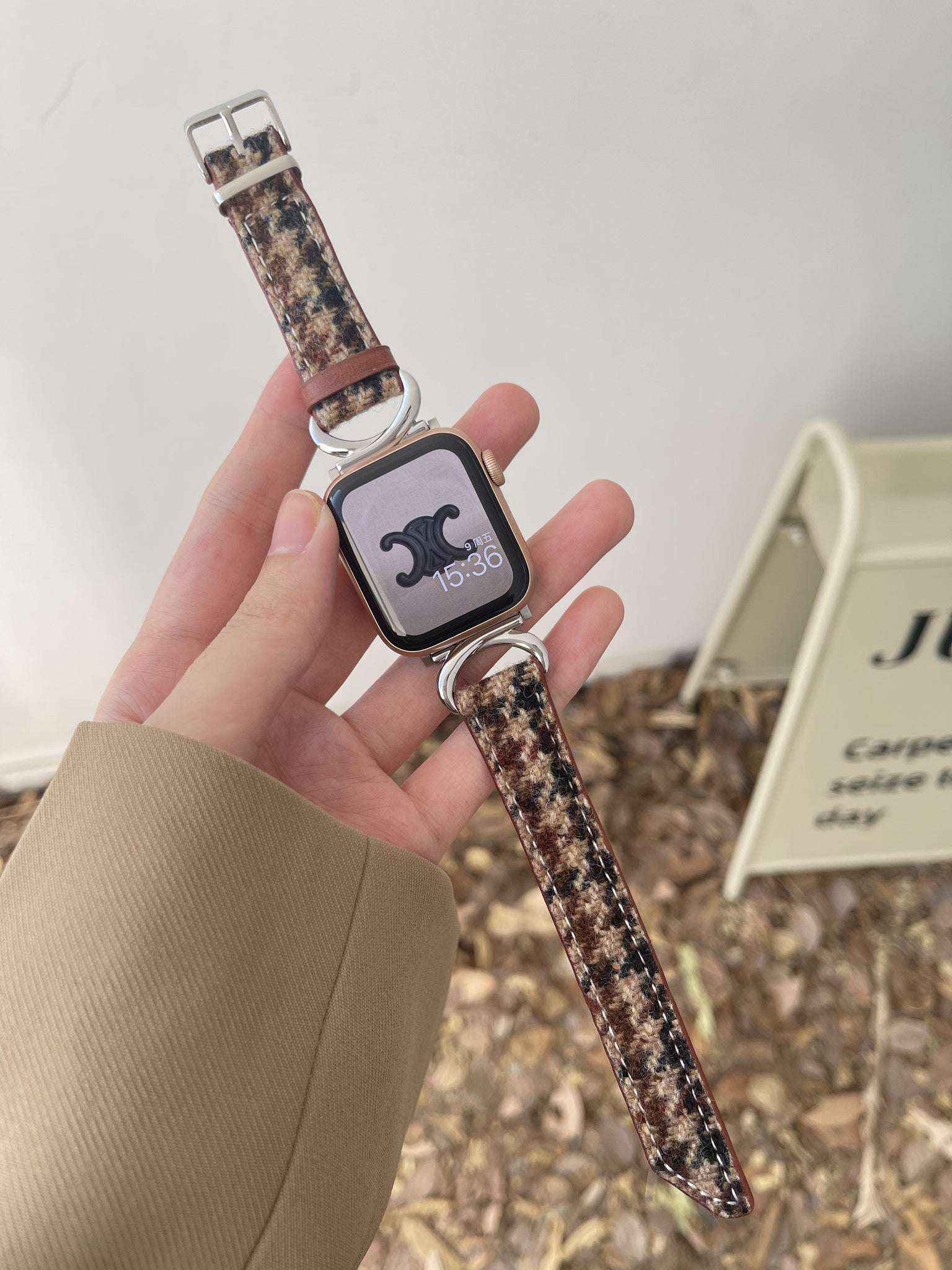Fashion Nylon with Silver Buckle Apple Watch Bands for iWatch All Series