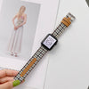 Grid Pattern Nylon Apple Watch Bands for iWatch All Series