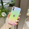 Fashion Rainbow Laser Phone Case For iPhone 11 12 13 14 Pro Max