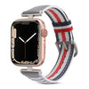 Luxury British Style Leather Apple Watch Bands for iWatch All Series