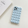 3D Grid Ice Cube iPhone Case for Series 14 13 12 11 X Xs Pro Max XR