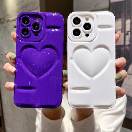 Luxury Candy Love Heart Cases For iPhone 14 13 12 11 Pro Max