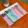 Soft Candy Color Wireless Charging Transparent Cases For iPhone 14 13 12 11 Pro Max