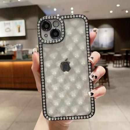 Luxury Rhinestone Bling Glitter Phone Case For iPhone 14 13 12 11 Pro Max