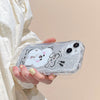 Cute Puppy Pattern iPhone Cases for Series 14 13 12 11 X Xs XR Pro Max Mini