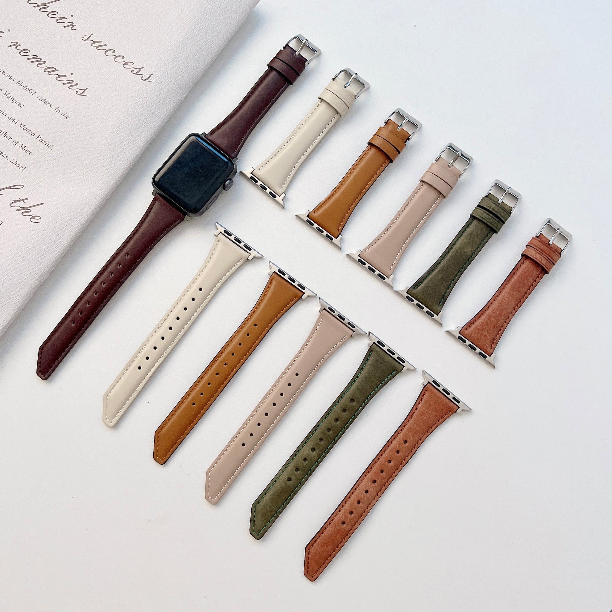 Fashion Vintage Leather Apple Watch Bands for iWatch All Series
