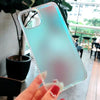 Luxury Matte Clear iPhone Cases For Series 11 12 13 14 Pro Max