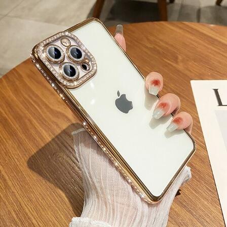 Luxury Diamond Glitter Clear Phone Case for iPhone 14 13 12 11 Pro Max