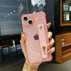 Wrist Strap Clear iPhone Case for Series 11 12 13 14 Pro Max