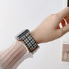 Grid Pattern Nylon Apple Watch Bands for iWatch All Series