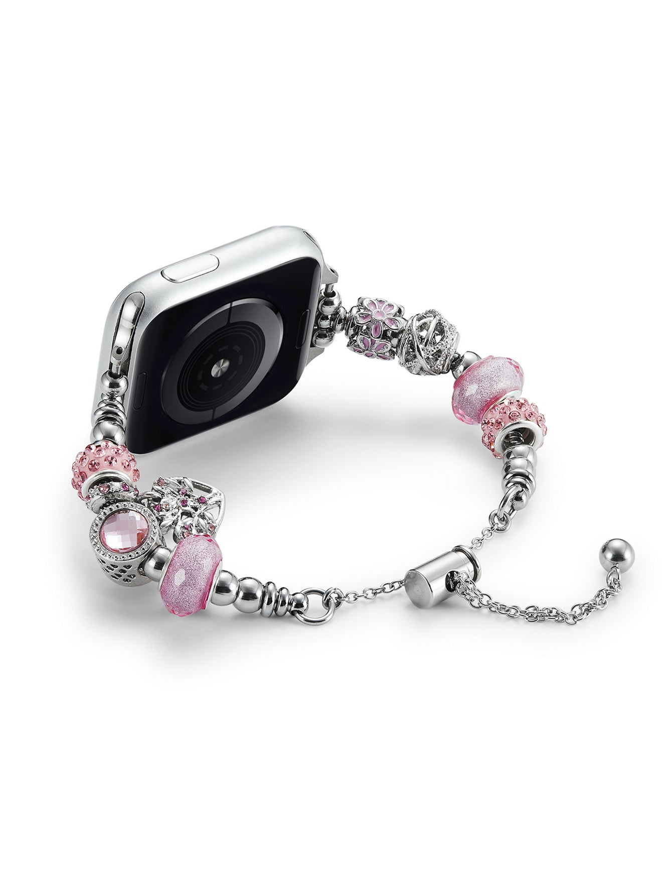 Luxury Beads Charm Bracelet Apple Watch Bands for iWatch All Series
