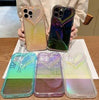 Transparent Love Heart Laser Phone Case For iPhone 11 12 13 Pro Max XS X XR 7 8 Plus