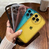 Candy Colored Camera Protection Phone Case For iPhone 14 13 11 12 Pro Max
