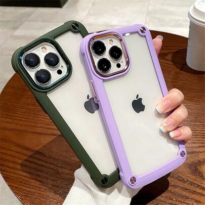 Hybrid Armor Shockproof Clear Phone Case For iPhone 14 13 12 11 Pro MAX