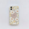 Cute Flower Pattern Cases for iPhone 13 12 11 X Xs XR Pro Max 8 7 Plus