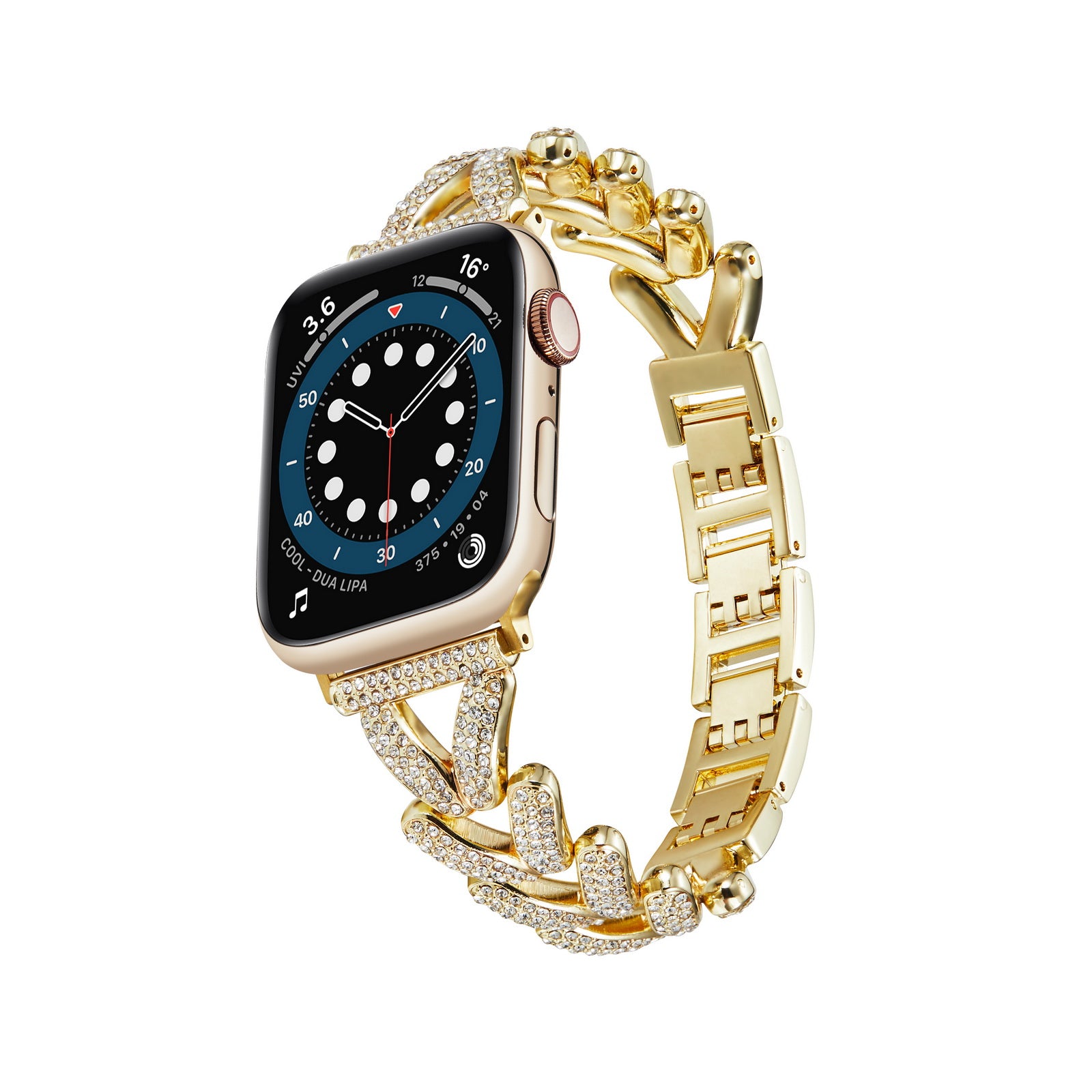 Luxury Triangle Style Bracelet with Rhinestones Apple iWatch Bands for All Series