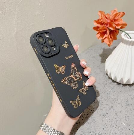 Butterfly Phone Silicone Case For iPhone 11 12 13 Series