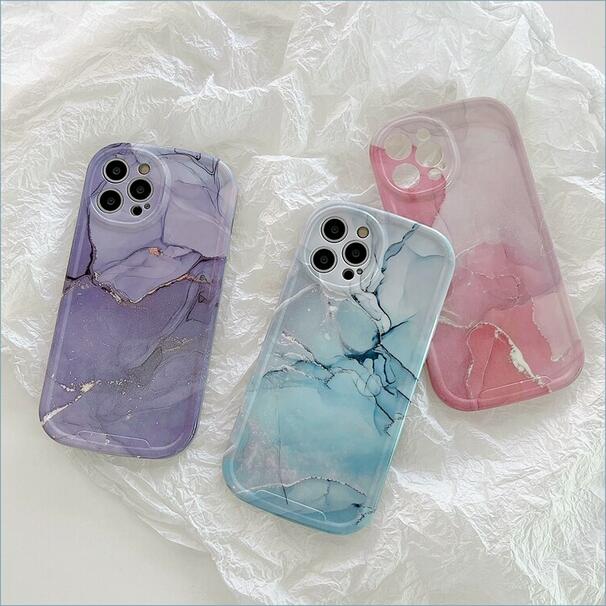 Marble Soft Phone Case For iPhone 11 12 13 Pro Max XS X XR Silicone Shockproof Cases Cover