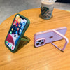 Candy Color Camera Lens Stand Clear Phone Case For iPhone 13 12 11 Pro Max