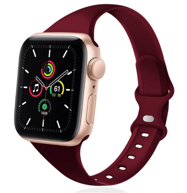 Sport Slim Silicone Band for Apple Watch