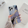 Marble Gold Foil Pattern Phone Case For iPhone 13 12 11 Pro Max