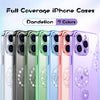 Dandelion Pattern Full Coverage Cases for iPhone 14 13 12 11 Xs Pro Max