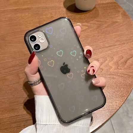 Love Heart Phone Case For iPhone 11 12 13 Pro Max XS X XR 7 8 Plus MIni