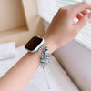 Luxury Crystal Bead Charm Bracelet Apple Watch Bands for iWatch All Series