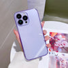 Morandi Color Frosted with Lens Cover Phone Cases for iPhone 14 13 12 11 Pro Max