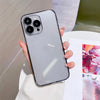 Morandi Color Frosted with Lens Cover Phone Cases for iPhone 14 13 12 11 Pro Max