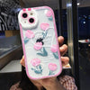 Flowers Pink Phone Case For iPhone 11 12 13 Pro Max XS Max X XR