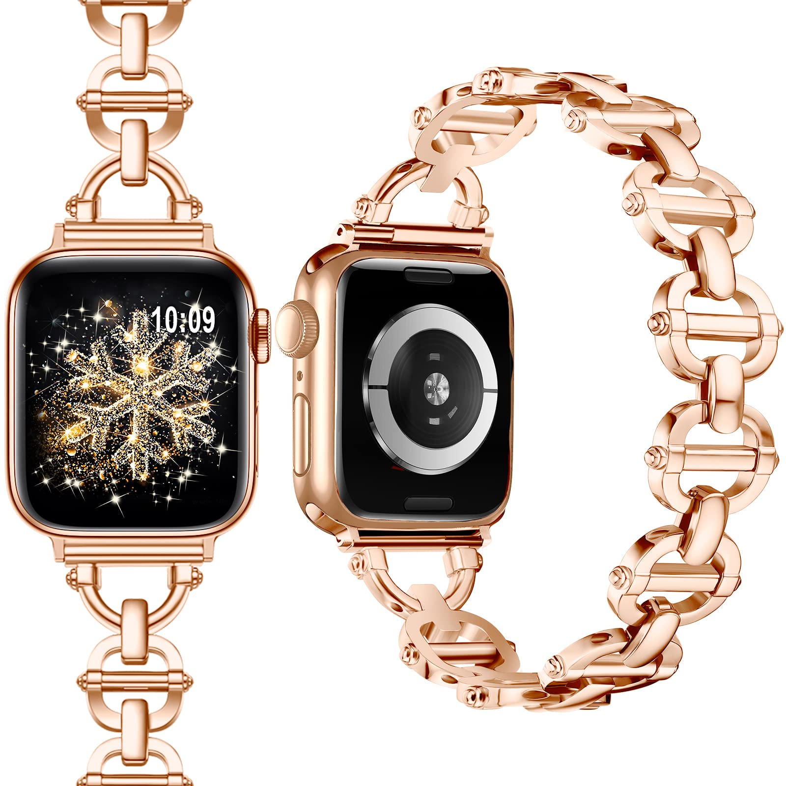 Luxury Buckle Style Bracelet Apple Watch Bands for iWatch All Series