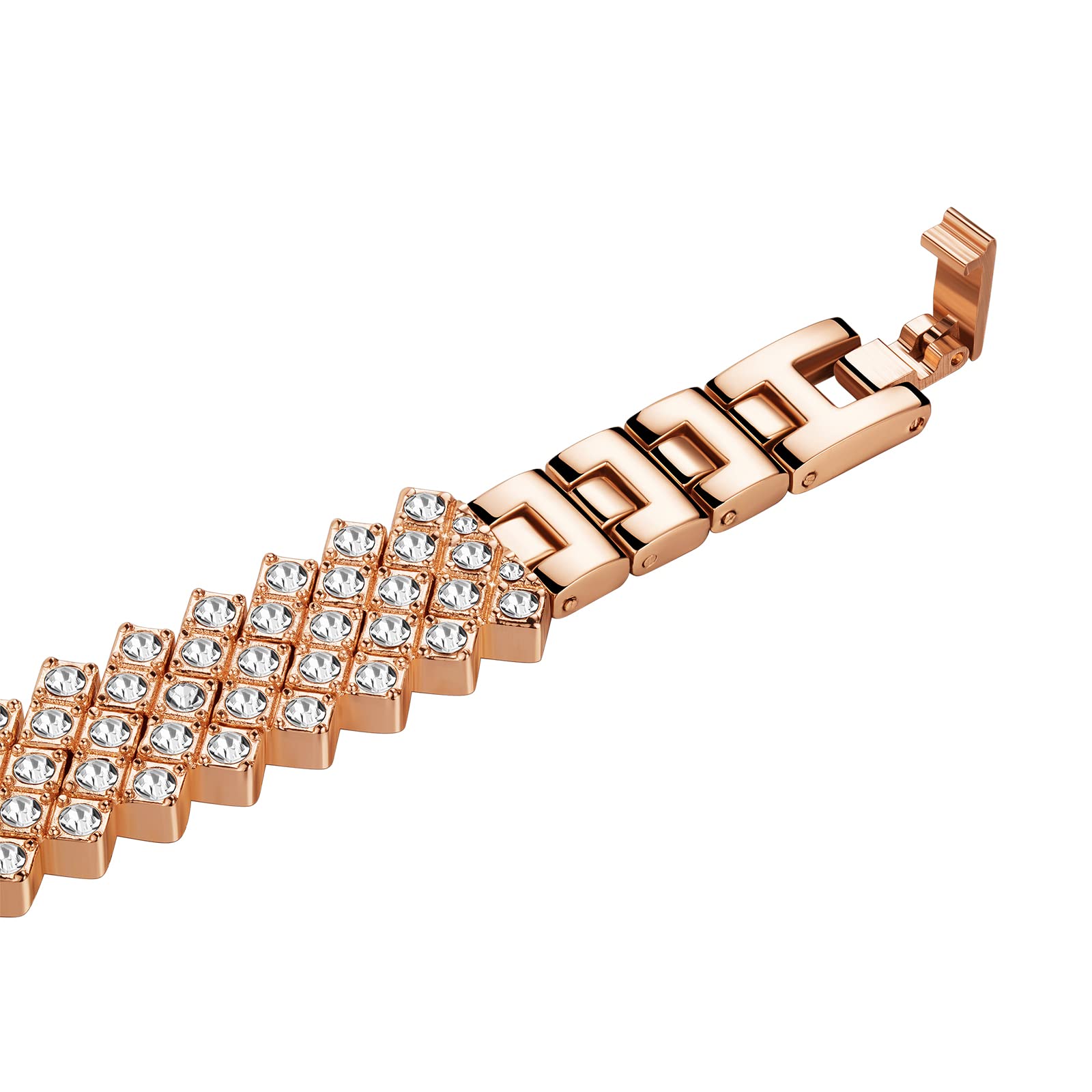 Luxury Rhombus Style Bracelet with Rhinestones Apple Watch Bands for All Series