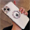 Fashion Sparkling Diamond Plating Clear Soft Silicone Case For iPhone 11 12 13 14 Pro Max